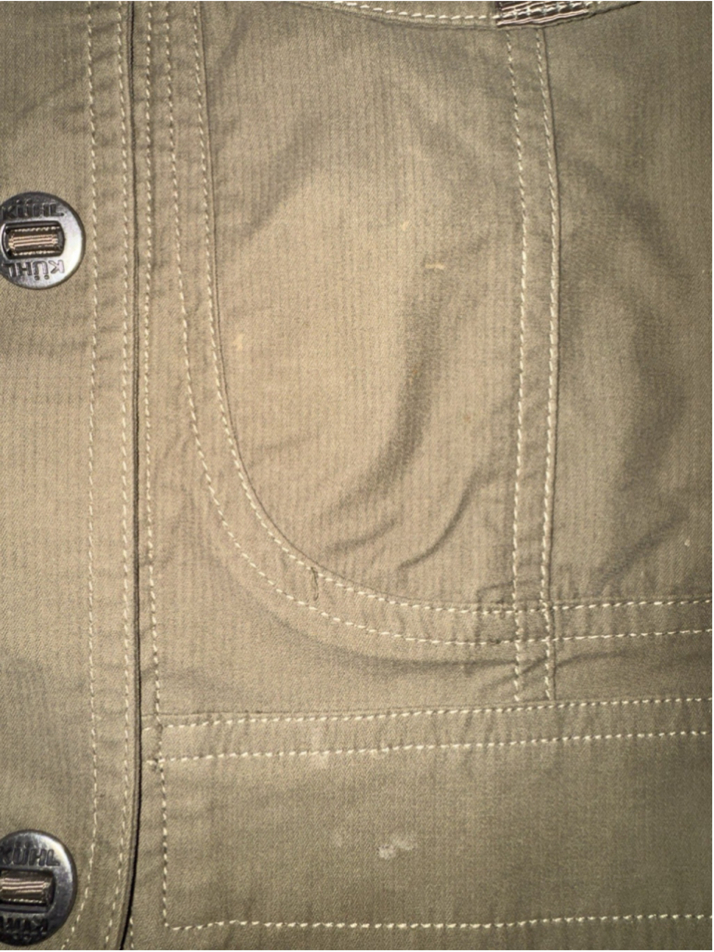 Kuhl Utility Safari Vest Womens XS Olive Gorpcore Hiking Hooded Outdoor Tactical - Picture 9 of 13